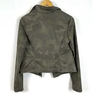 Marrakech Jackets Coats Marrakech Camo Faravel Moto Jacket
